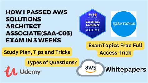 How I Passed AWS Solutions Architect Associate .